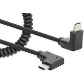 Manhattan 356213, 1 m, USB C, USB C, Schwarz