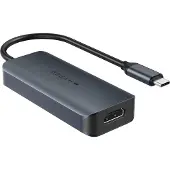 Hyper HyperDrive Next, USB Typ-C, 100 W, Blau, 4K Ultra HD, HDMI, USB 3.2 Gen 1 (3.1 Gen 1) Type-A, USB 3.2 Gen 2 (3.1 Gen 2) Type-A, USB Typ-C, Aluminium, Kunststoff