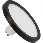 LIGHTME LED-Lampe GU10 7W CCT 2.700/4.000K Ø11cm schwarz