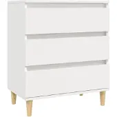 vidaXL Sideboard Weiß 60x35x70 cm Holzwerkstoff