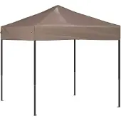 vidaXL Partyzelt Faltbar Taupe 2x2 m