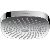 Hansgrohe Croma Select E, Fester Duschkopf, Chrom, Zimmerdecke