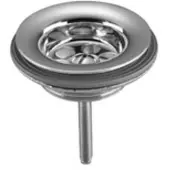 Dornbracht Siebventil 1 1/4, für den Waschtische, 10100970-06, Farbe: Platin Matt