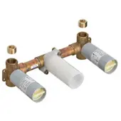 Hansgrohe Grundkörper für 3-Loch Waschtischarmatur Unterputzmodell DN1, 18113180