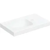 Geberit Handwaschbecken iCon Light 53x31cm, o Ü, HL + Ablagefl. re, we. ma