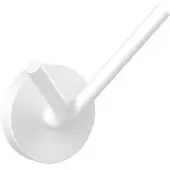 Emco round Doppelhaken, 40mm, 437513901, Farbe: weiß