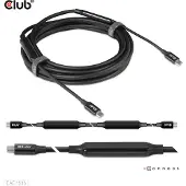 Club 3D CLUB3D USB 3.2 Gen2 aktives bidirektionales Kabel Typ C auf C 8K60Hz