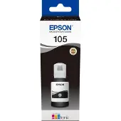 Epson 105 EcoTank-Tintenflasche in Pigmentschwarz, Original, Schwarz, , - EcoTank ET-7750 - EcoTank ET-7700, 140 ml, Tintenstrahldrucker