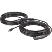 Aten 15 m USB3.2 Gen1 Verlängerungskabel, 15 m, USB A, USB A, USB 3.2 Gen 1 (3.1 Gen 1), 5 Gbit/s, Schwarz