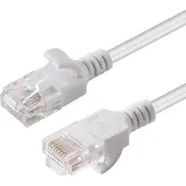 Microconnect V-UTP6A05W-SLIM, 5 m, Cat6a, U/UTP (UTP), RJ-45, RJ-45, Weiß