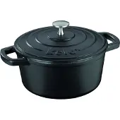 kela 12470, 2,5 l, Schwarz, Silber, Eisenguss, 21 cm, 100 mm