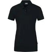 Jako Damen Polo Doubletex C6330-800 44 - Schwarz - 44
