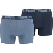 Puma Herren Boxershorts Everyday 2er Pack Denim - M