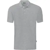 Jako Kinder Polo Organic C6320-520 128 - Hellgrau Meliert - 128
