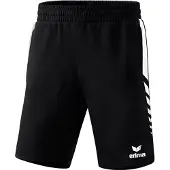 Erima Kinder Shorts Six Wings Worker 1152218 128 - Schwarz/Weiß - 128