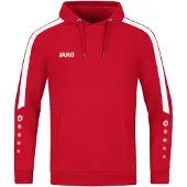 Jako Herren Kapuzenpullover Power 6723-100 L - Rot - L
