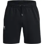Under Armour Icon Fleece Short black white (001) S