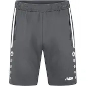 Jako Damen Trainingsshort Allround 8589-820 44 - Anthra Light - 44