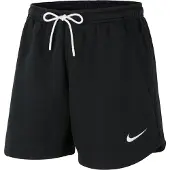 Nike Damen Short Park 20 Fleece Shorts CW6963-010 L - Black/White/White - L