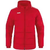 Jako Herren Coachjacke Team mit Kapuze 7103-100 XXXXL - Rot - XXXXL