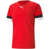 Puma Herren Teamrise Jersey Shirt, Red-Black-White, XXL EU
