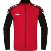 Jako Kinder Polyesterjacke Performance, Rot/Schwarz, 128