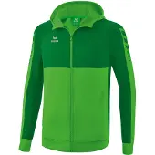 Erima Kinder Trainingsjacke Six Wings 1032208 152 - Green/Smaragd/Weiß - 152