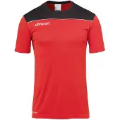Uhlsport Offense 23 T-Shirt Herren - Rot / Schwarz / Weiß