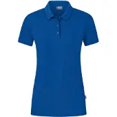 Jako Damen Polo Organic Stretch C6321-400 40 - Royal - 40