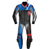 Spidi DP-Progressive Touring 2-teilig Schwarz Rot Blau Größe 52