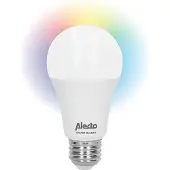 Alecto SMART-BULB10 - Smarte WLAN LED-Lampe, weiß