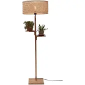 Good&Mojo Stehlampe Java Regal 50x22 Natur