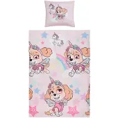 Paw Patrol Bettwäsche für Kinder 140x200 cm Bettbezug & 60x70 cm Kopfkissenbezug