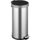 EKO - Aria Treteimer rund 35 Liter - Stainless steel - Matt Edelstahl