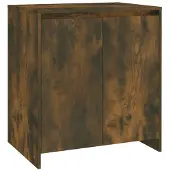 vidaXL Sideboard Räuchereiche 70x41x75 cm Holzwerkstoff