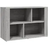 vidaXL Sideboard Grau Sonoma 80x30x54 cm Holzwerkstoff