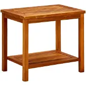 vidaXL Couchtisch 50x35x45 cm Massivholz Akazie