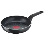 Tefal C27202, Rund, Allzweckpfanne, Titan, Aluminium, Thermo-Punkt, Keramik, Gas, Halogen