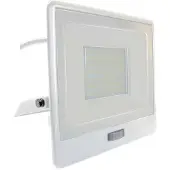 V-TAC PRO VT-158S-1 LED-Fluter 50 W Samsung-Chip PIR-Sensor 1 m Kabel Weiße Lichtfarbe 4000 K IP65 – 20302