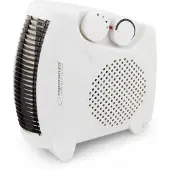 Esperanza EHH004, Drinnen, Tisch/Bank, Flur, Tisch, Schwarz, Weiß, Drehregler, 2000 W, 1000 W