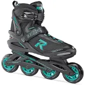 Roces ICON W 00001 black-aqua 38