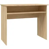 vidaXL Schreibtisch Sonoma-Eiche 90x50x74 cm Holzwerkstoff