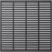 Super Merchant Lamellenzaun WPC 180x180 cm Grau