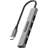 Sitecom CN-5001 Schnittstellen-Hub USB 3.2 Gen 1 (3.1 Gen 1) Type-C 480 Mbit/s Schwarz, Grau