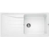 BLANCO SONA XL 6 S, Unterbauspüle, Rechteckig, Silgranit, Weiß, 1 Becken, Rechteckig