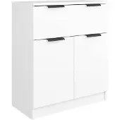 vidaXL Sideboard Weiß 60x30x70 cm Holzwerkstoff