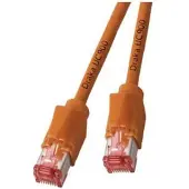 EFB Elektronik EFB K8056.25 RJ45 Patchkabel Cat.6A S/FTP LSZH Draka UC900 TM21 orange 25m K805625
