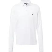 Tommy Hilfiger Langarm-Poloshirt "1985 SLIM LS POLO", Herren, Gr. 3XL, weiß, Obermaterial: 96% Baumwolle, 4% Elasthan, Shirts Langarm-Poloshirt