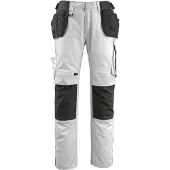 Mascot Bremen Hose mit Hängetaschen UNIQUE Hellkhaki / Schwarz 66 - 14031-203-5509-82C66 - Hellkhaki / Schwarz