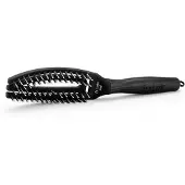 Olivia Garden Fingerbrush Iconic Boar & Nylon Full Black S